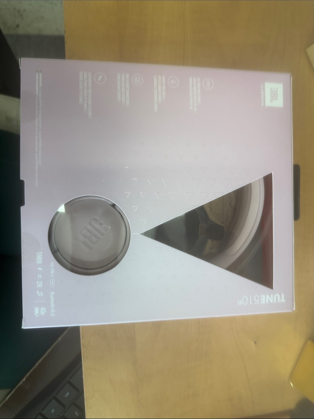 JBL Over-Ear Headphones - Light Pink